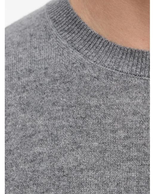 Pull À Design Côtelé Benetton pour homme en coloris Gray