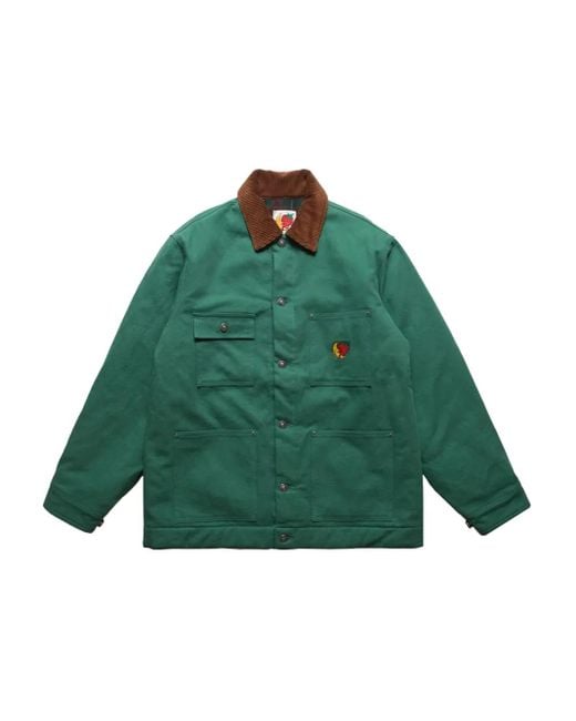 メンズ Sky High Farm Ks Graffati ジャケット Green