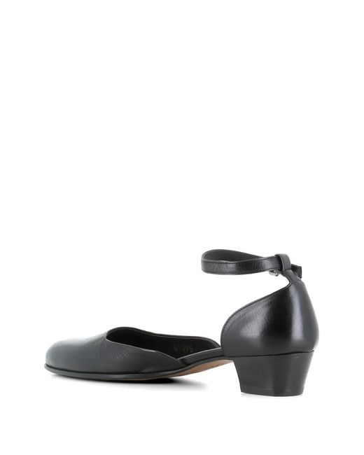 Pantanetti White Ankle-Strap Pumps