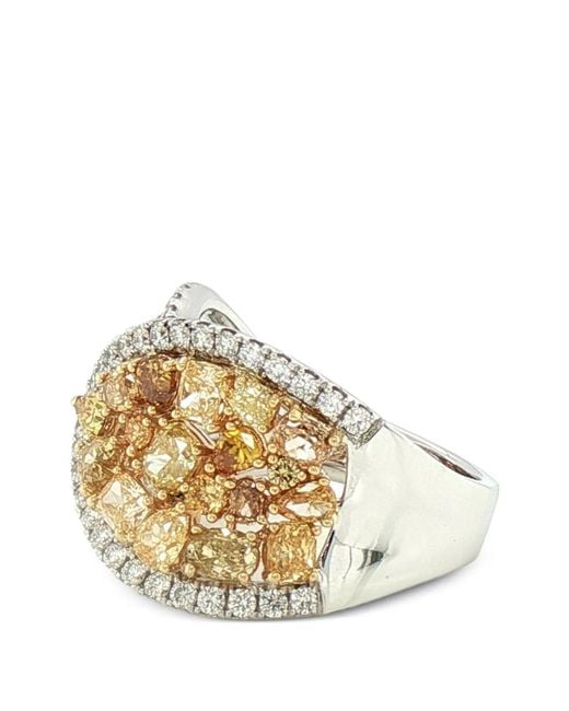 HYT Jewelry Metallic Diamond Ring