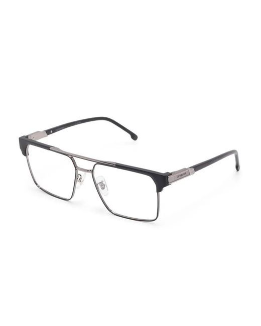 Carrera Black Pilot-Frame Glasses for men