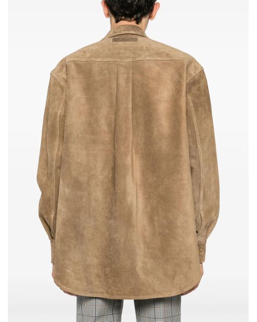 Marni Natural Leather Shirt for men