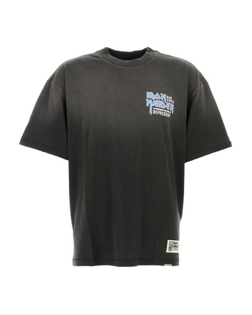 Represent Iron Maiden T-Shirt mit Logo-Print in Black für Herren