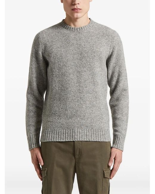 Pull À Col Rond Peserico pour homme en coloris Gray
