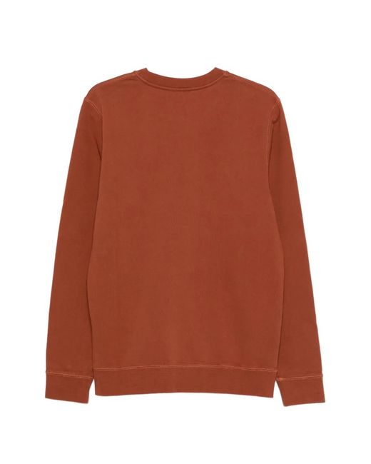 Sunspel Brown Loopback Sweatshirt for men