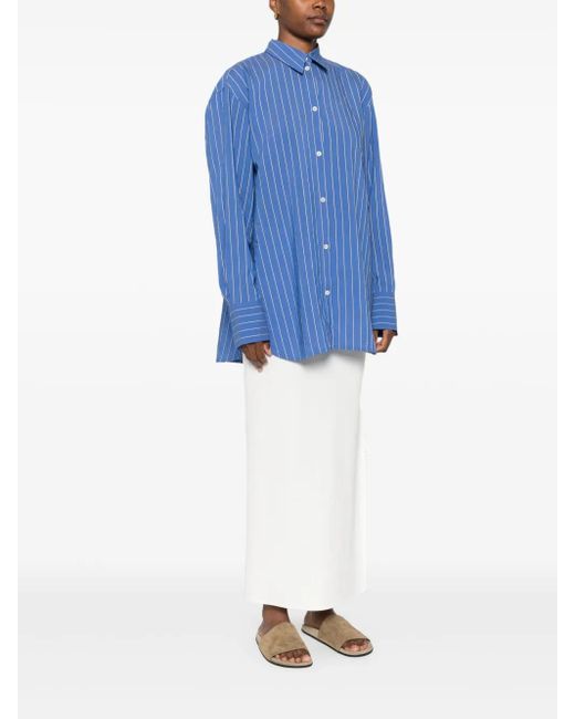 Totême  Blue Striped Shirt