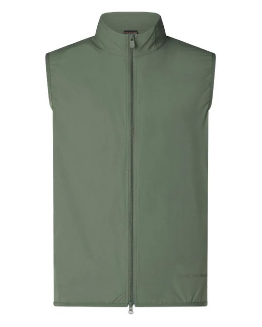 Gilet Con Zip di Save The Duck in Green da Uomo
