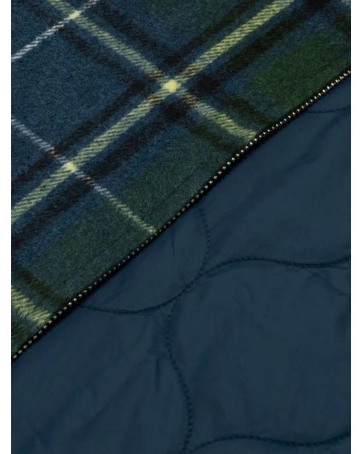 Aape By A Bathing Ape Green Check Appliqué Jacket for men