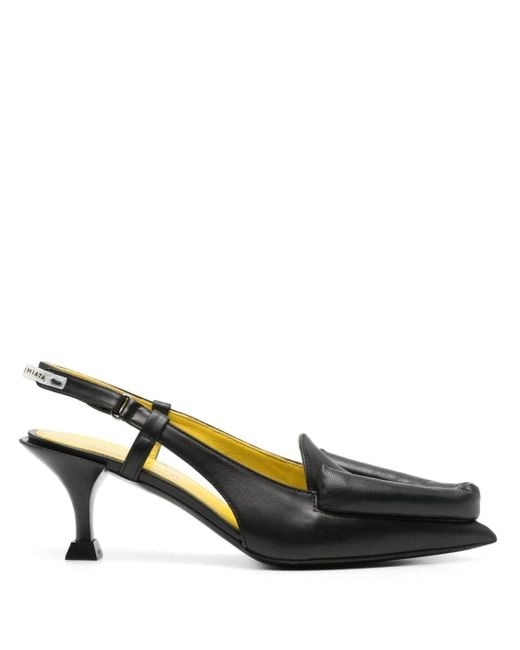 Zapatos con tacón de 70 mm Premiata de color Black