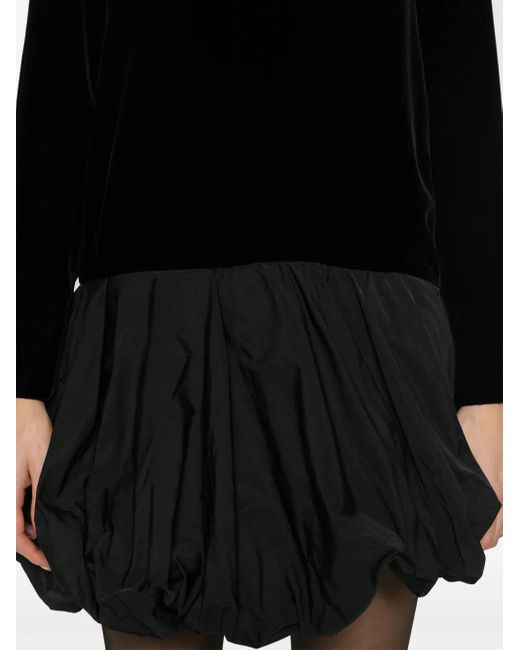 Max Mara Black Osso Mini Dress