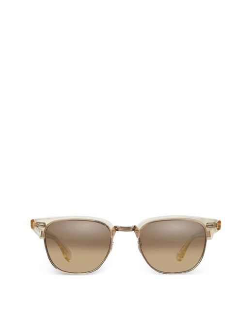 Garrett Leight Multicolor Lunettes De Soleil À Monture Ronde