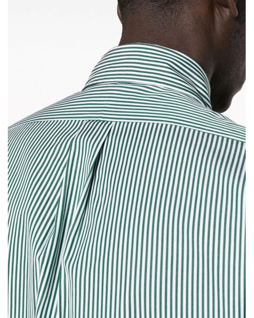 Chemise rayée à manches longues Polo Ralph Lauren pour homme en coloris Blue