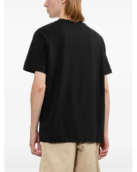 A.P.C. Black T-Shirt Rue Madame