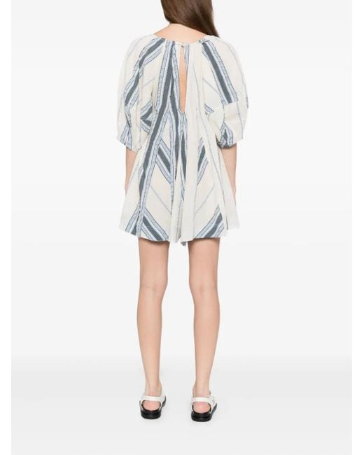Free People Bop Around ジャンプスーツ White