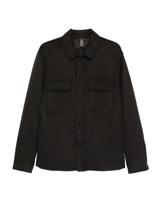 DUNO Black Amlet Shirt Jacket for men