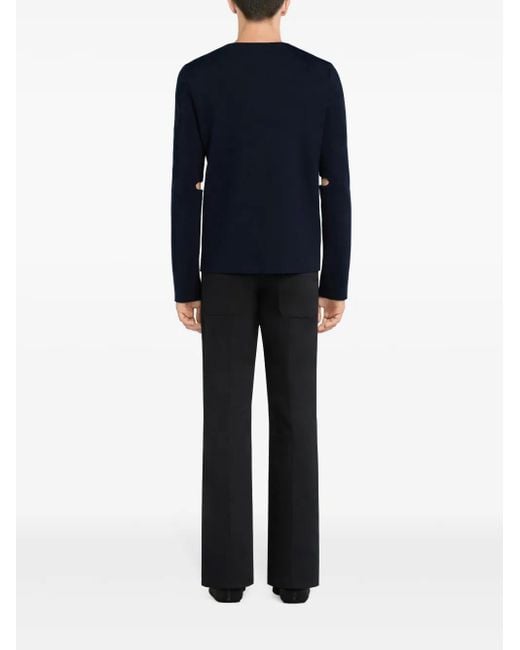 Pull À Découpes Courreges pour homme en coloris Blue
