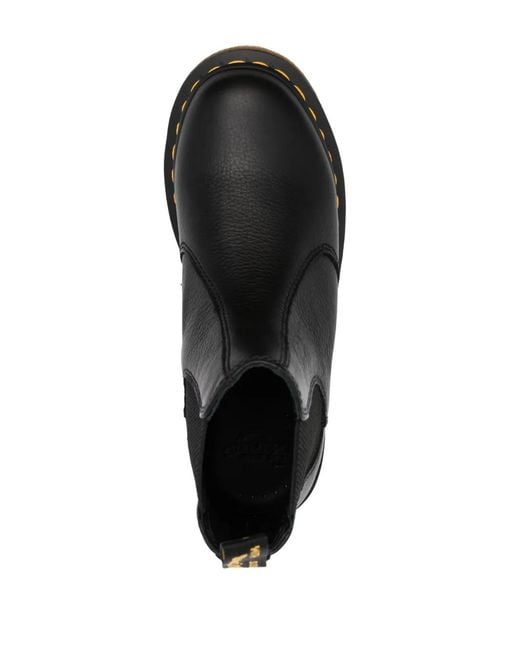 Dr. Martens Black 2976 Leather Chelsea Boots