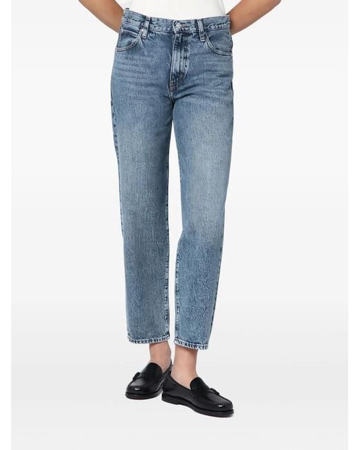 FRAME Blue Cotton Jeans