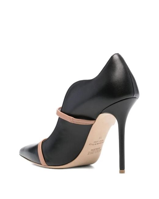 Malone Souliers Black 100Mm Maureen Pumps