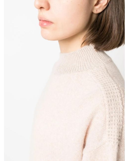 Peserico Natural Felted Tricot Midi Dress