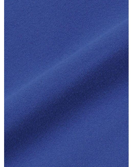 Sporty & Rich Blue Logo-print High-waisted leggings