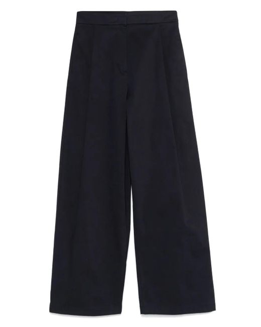 Emporio Armani プリーツ パンツ Blue