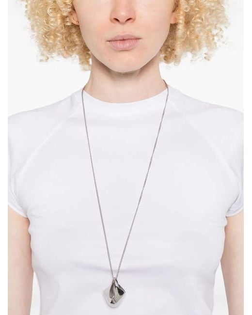 Psophia White Raglan-Sleeve T-Shirt