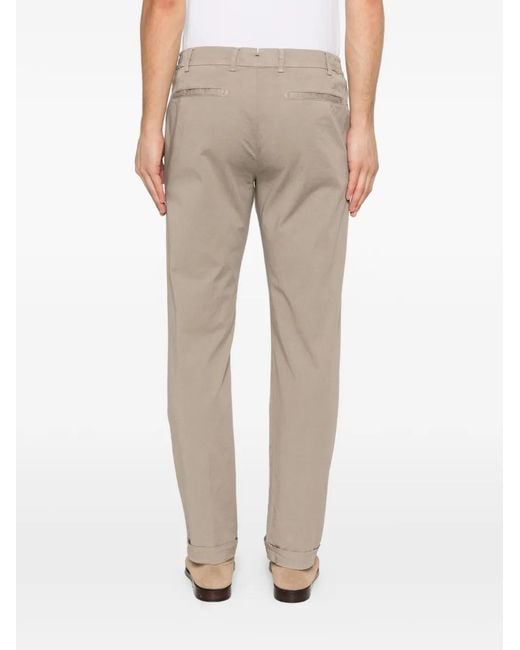 Berwich Natural Pleated Basic Trousers for men