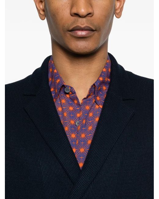 Drykorn Blue Skeld Cardigan for men