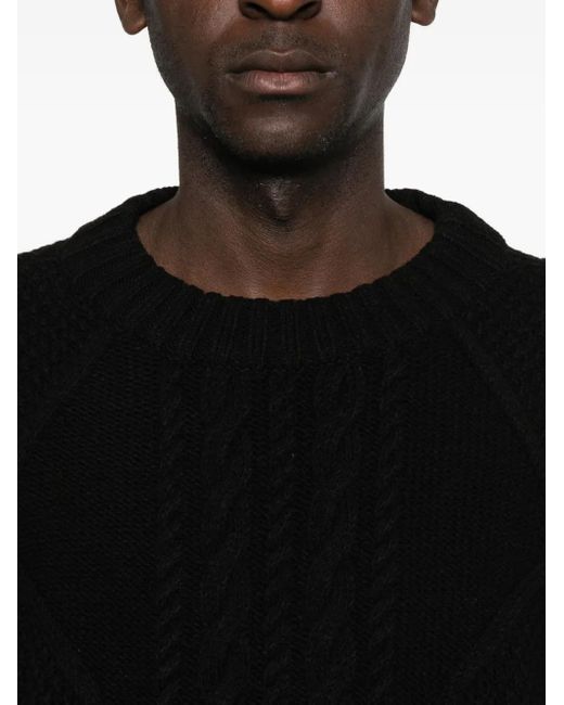 Juun.J Black Sailor-Knots Sweater for men