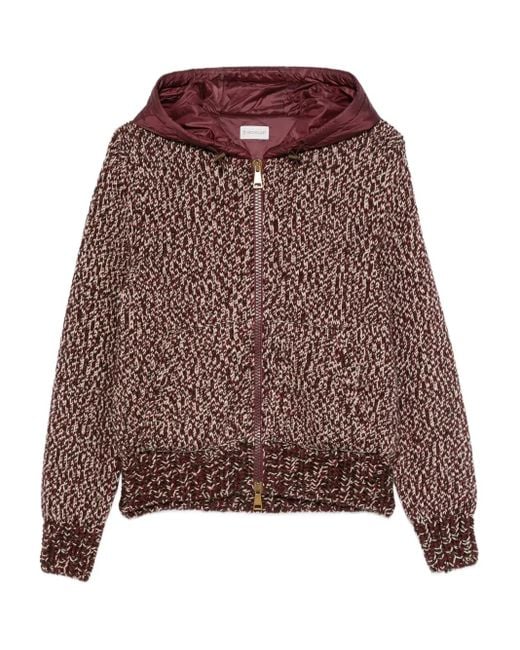 Chaqueta Con Capucha Moncler de color Brown