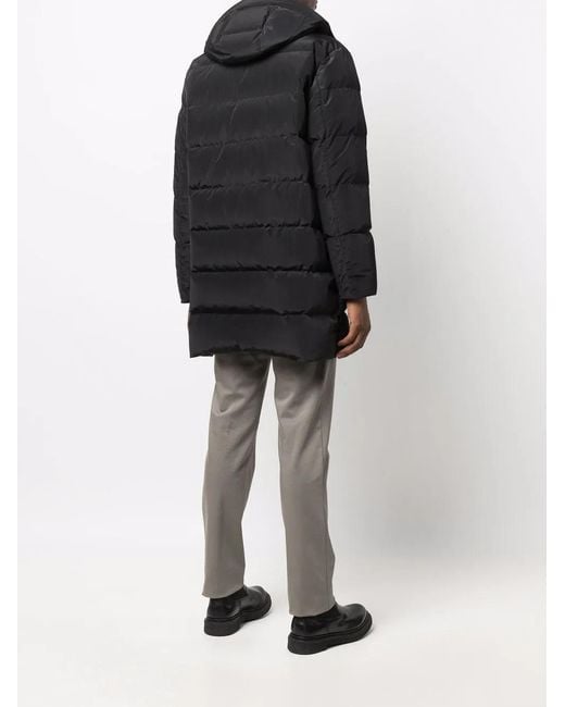 Parka Con Efecto Acolchado Herno de hombre de color Black