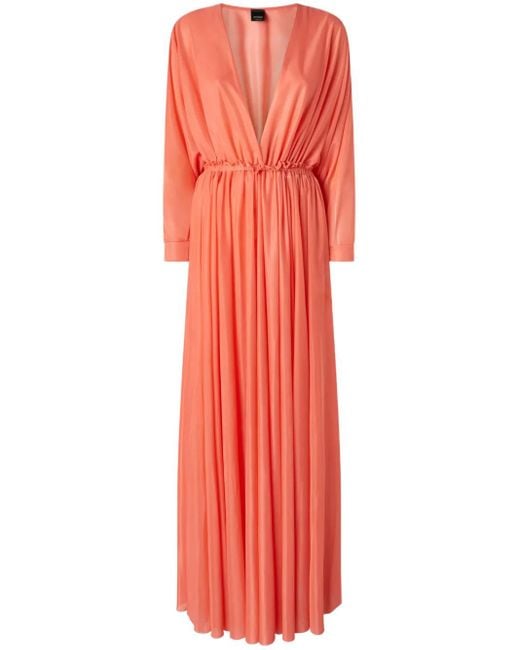 Pinko Red Tulle Dress
