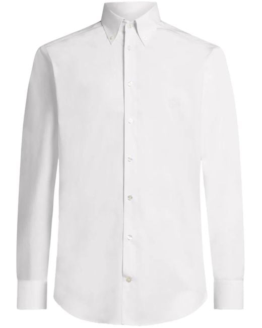 Etro Button-Down Overhemd in het White voor heren