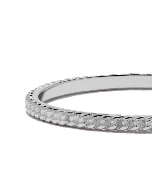 Wouters & Hendrix White 18Kt Gourmet Chain Ring