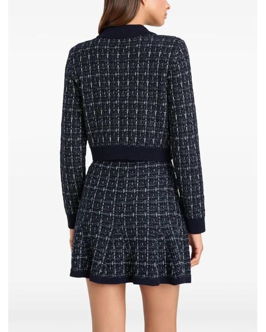 Cinq À Sept Blue Ainara Cardigan mit Kragen