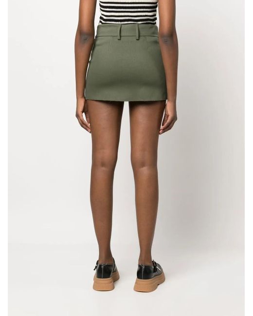 Blanca Vita Green Minirock Mit Verdecktem Verschluss