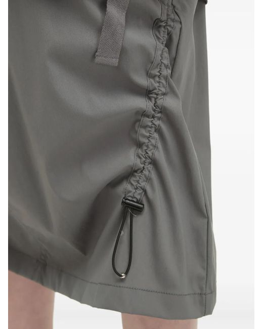 Musium Div. Gray Utility-Pocket Midi Skirt