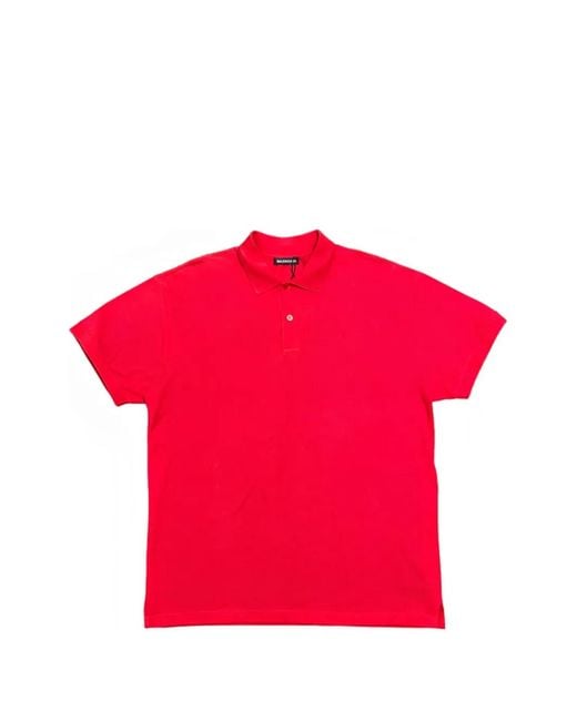 Balenciaga Logo-Embroidered Polo Shirt for men