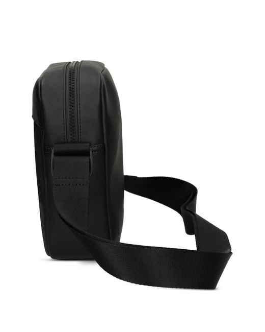 Tommy Hilfiger Black Zip-Fastening Messenger Bag for men