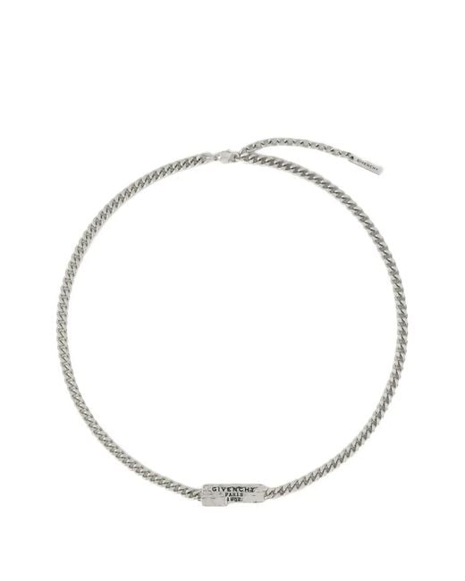 Collana Tape di Givenchy in White da Uomo