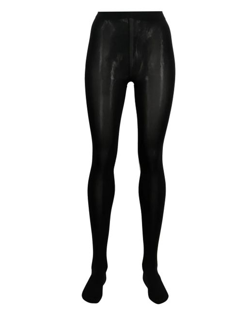 Wolford Black Elasticated-Waistband Tights