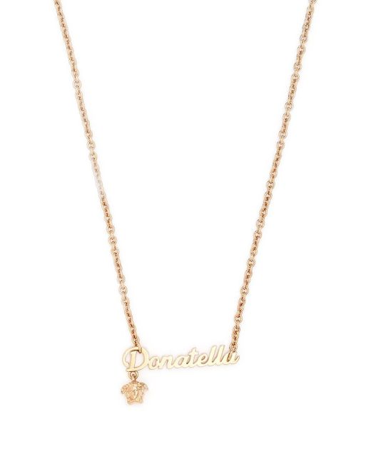 Versace Metallic Donatella Signature Necklace