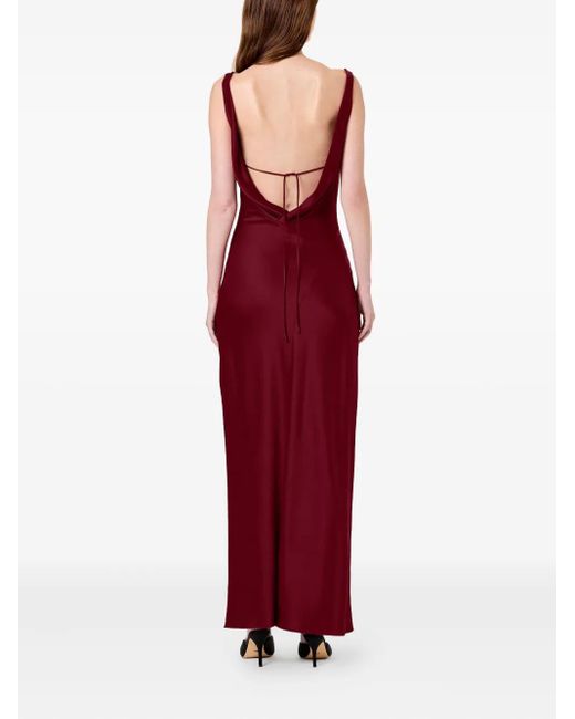 strapless open back dress Oasis Long Dress main image 1