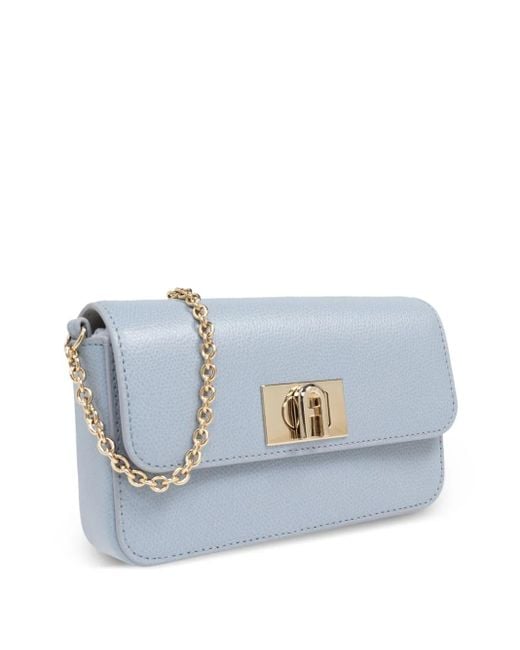 Borsa A Tracolla Mediterraneo di Furla in Blue