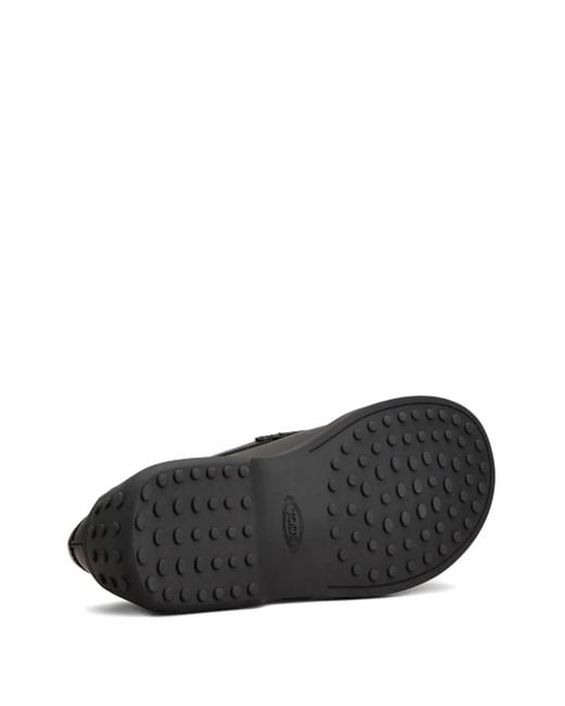 Tod's Black Scarpa Uomo Sotto Cav.Tomaia Pelle F.Do Gomma for men
