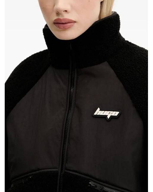 Giacca Con Inserti di HUGO in Black