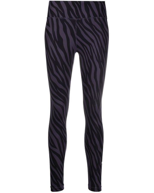Nike Purple Zebra Print Performance leggings