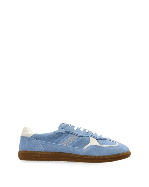 Alohas Blue Tb.490 Rife Suede Sneakers for men