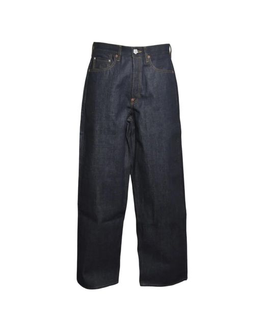 KENZO Blue Five-Pocket Jeans for men